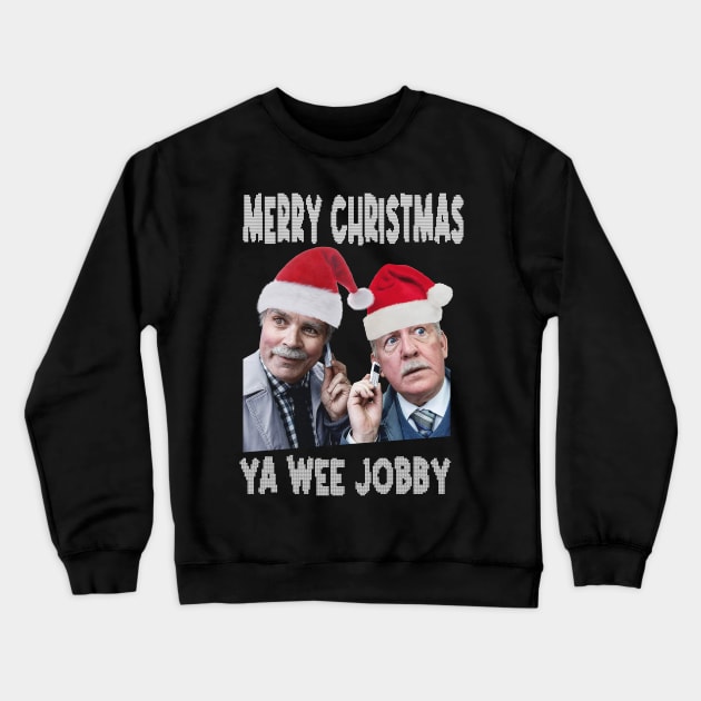 Merry Christmas Ya Wee Jobby Crewneck Sweatshirt by Selfish.Co